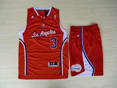 Maillot De Basket Los Angeles Clippers Chris Paul 3 Rouge Survetement